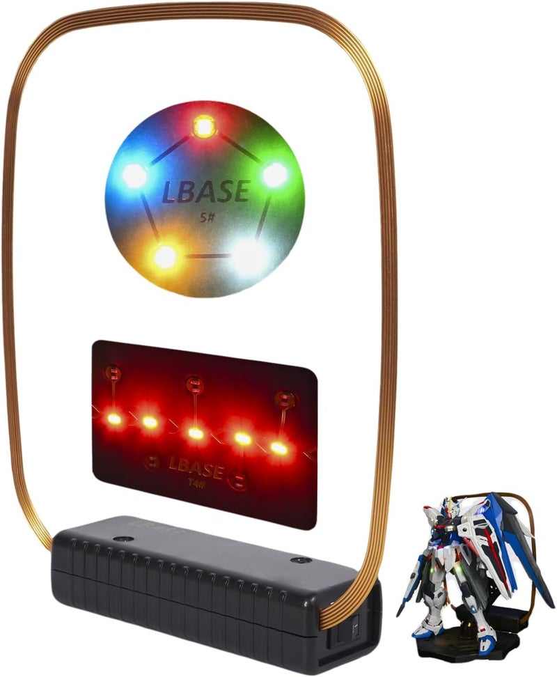 LBASE 4th gen Wireless LED Light Set Compatible for Gundam MG Model, for Gunplas MG RG HG MGSD Q Kits, Wireless Induction LED Lights, Model Add Lamp Beads (-4th) - Image 1